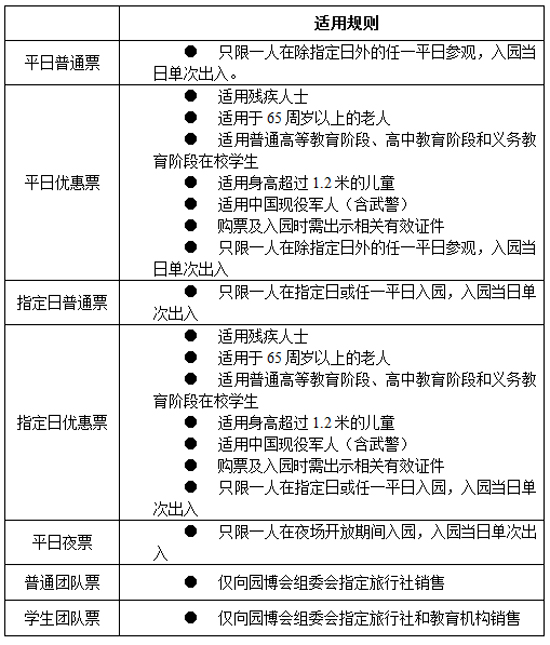 2013北京园艺博览会有学生票吗？