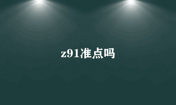 z91准点吗