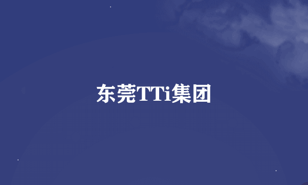 东莞TTi集团