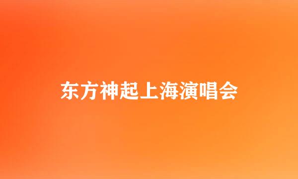 东方神起上海演唱会