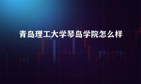 青岛理工大学琴岛学院怎么样