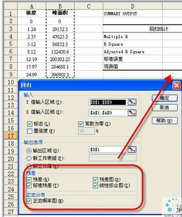 如何用excel做回归分析