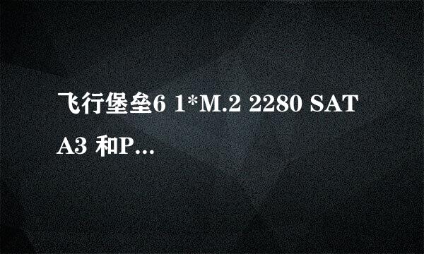 飞行堡垒6 1*M.2 2280 SATA3 和PCIE x4 ，支持nvme 的1t 的ssD吗？