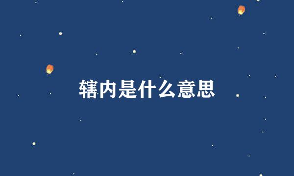 辖内是什么意思