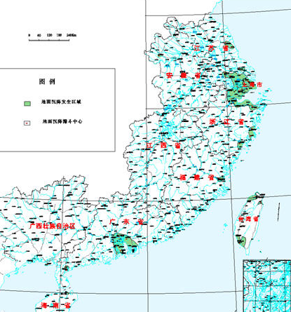 中国东南地区包括哪些城护松导顺销川胜损素液市