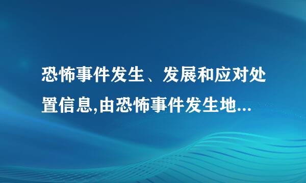 恐怖事件发生、发展和应对处置信息,由恐怖事件发生地的公安机关统一发布。重点目标的管理单位采集的视频图像信息保存期限不得少...