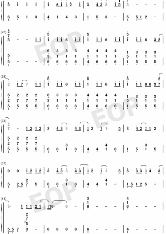 下坠falling数字简谱代艺续地阳选我年一朝怕