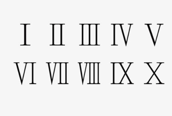 罗马字符怎么写?