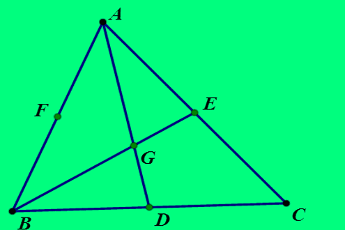 三角形的重心是什么，求画图，有什么性质