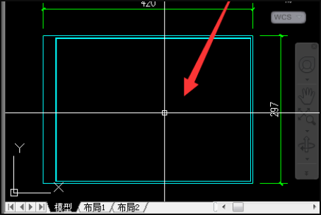 CAD 中如何在布局中设置自己做的图框?