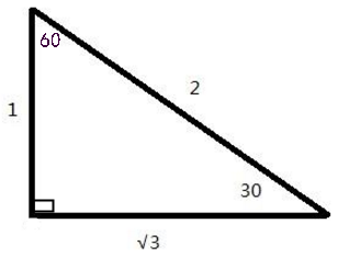 30度直角三角形边长关系是什么？