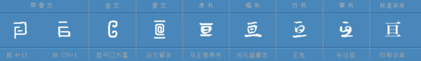 亘这字怎么读?