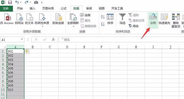 如何把excel中的文本格式中的数字变成可计算的数值？不要一个个转换。