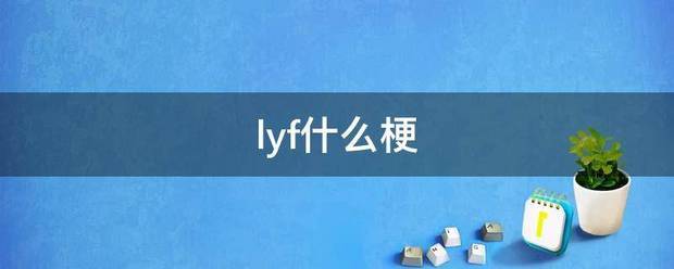 lyf什么梗