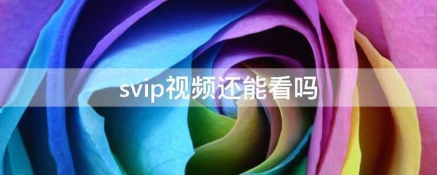 svip视频还能看吗