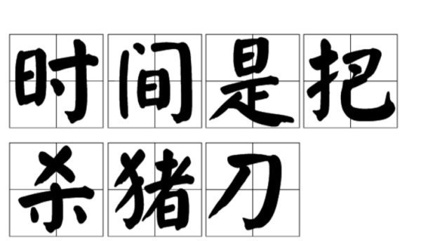 岁月是把杀猪刀是什么意思?岁月是把杀猪刀下一句是什么?