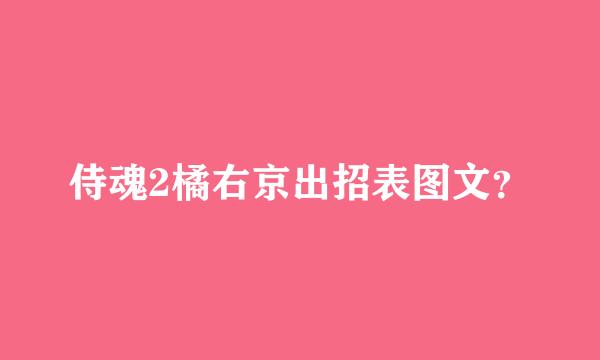 侍魂2橘右京出招表图文？