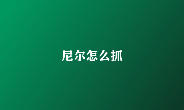 尼尔怎么抓